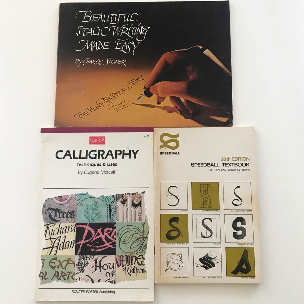 Calligraphy Instruction Books